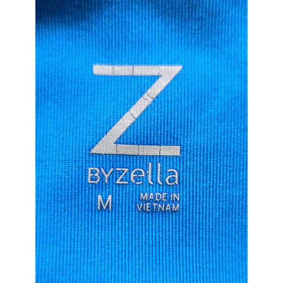 Z by Zella Blue Mesh Panel Full Zip Running Jacket Size Medium - Picture 6 of 9